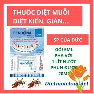 [WHO Khuyên Dùng] Thuốc Diệt Muỗi Fendona 10SC 5ml: Muỗi Kiến Gián Bọ Chét Ve Rận An Toàn Hiệu Quả Của Thụy Sỹ