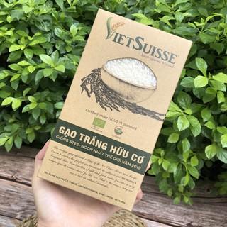 Gạo Trắng Hữu Cơ VietSuisse 1kg