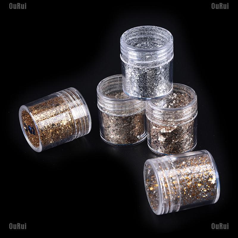 Hộp Bột Kim Tuyến 3d Trang Trí Móng Tay Xinh Xắn