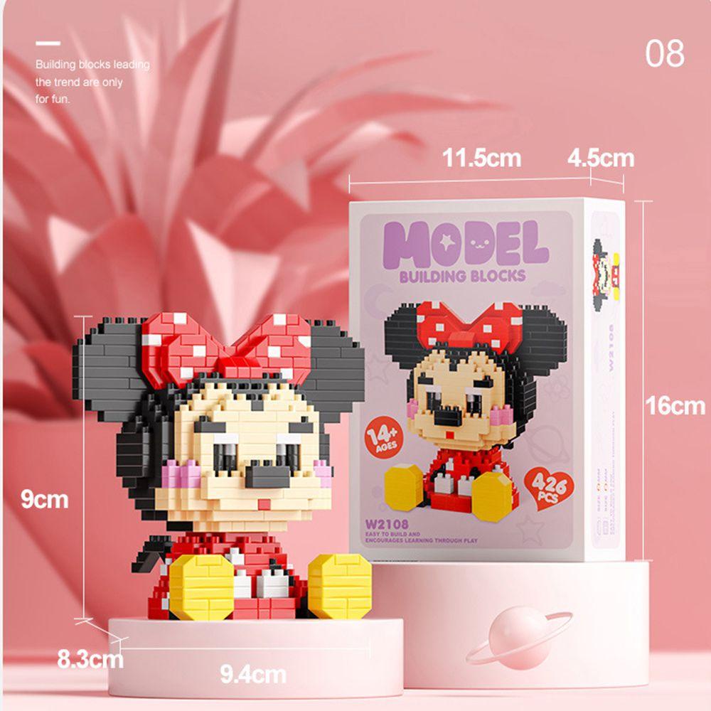 Đồ Chơi Lắp Ráp Mô Hình Chuột Mickey / Mặt Trăng Dễ Thương Cho Bé