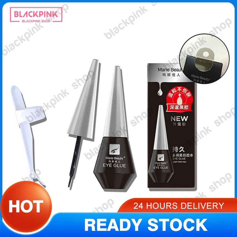 (New Arrival) Black Pink Quick Drying False Eyelash Glue 2021 12ml Blackpink