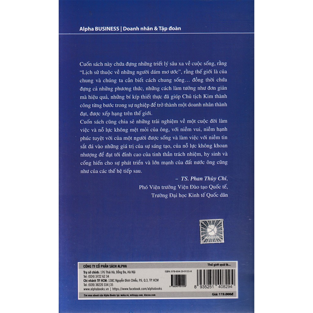 Sách - Thế Giới Quả Là Rộng Lớn Và Có Rất Nhiều Việc Phải Làm [AlphaBooks]