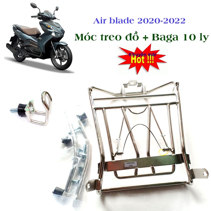 Baga giữa Air blade 2021 dày 10 ly Airblade