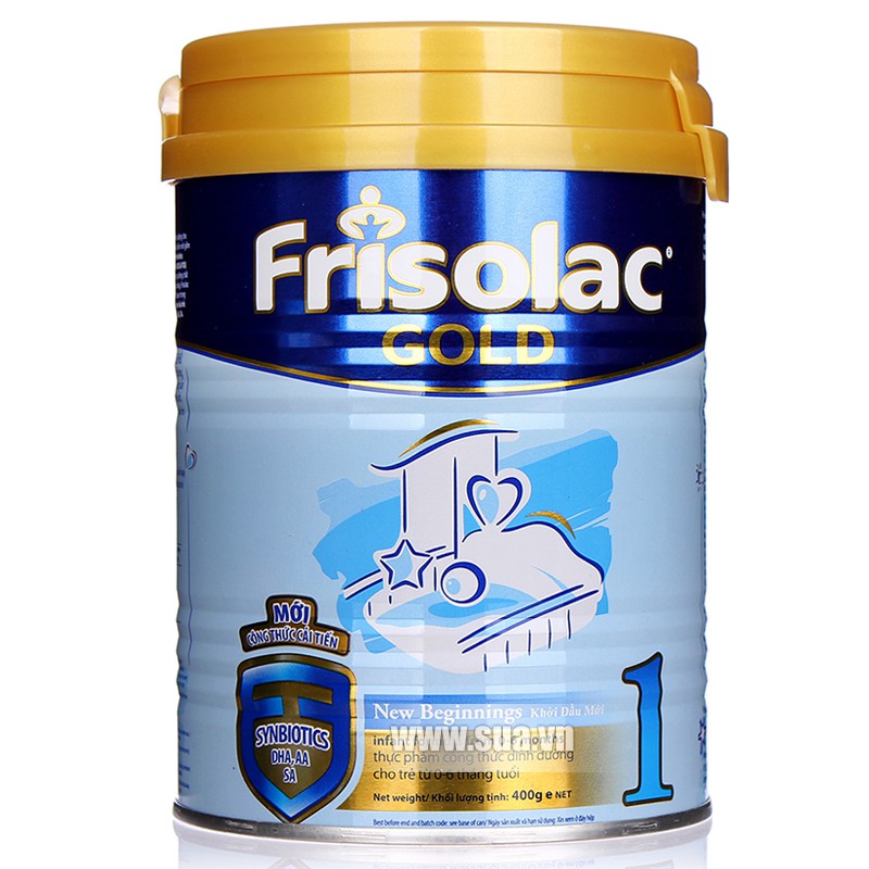 Sữa Friso Gold1 400gr, hỗ trợ hệ tiêu hóa của trẻ nhỏ, hỗ trợ hệ miễn dịch và tiêu hóa,  giúp bé phát triển toàn diện.