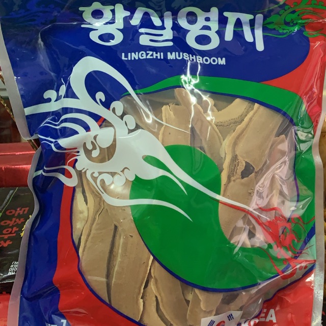 Nấm linh chi thái sẵn 0,5gr hàn quốc