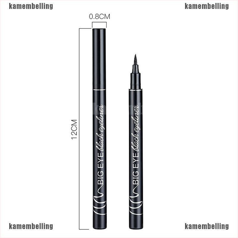 Bút Kẻ Mắt Dạng Lỏng Màu Đen Lâu Trôi Chống Thấm Nước KAM