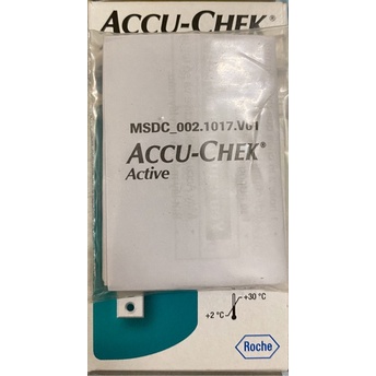 lô hàng nhanh ✅ ACCU CHEK ACTIVE 25 que hoặc 50 que - Que thử đường huyết chính hãng Accu-chek Active