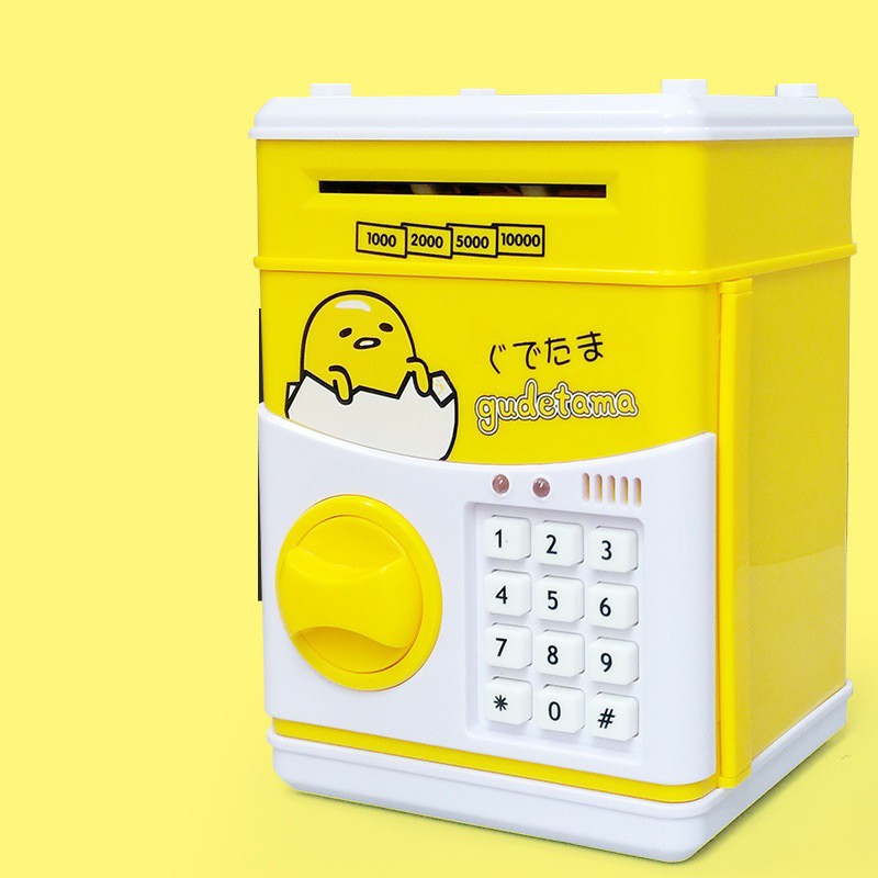 Ống Heo Tiết Kiệm Tiền Hình Máy Atm / Mèo Hello Kitty / Minion / Doraemon Dễ Thương Cho Bé