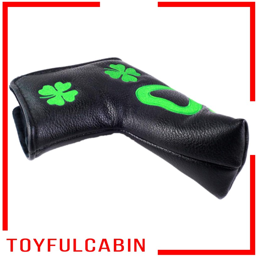 Vỏ Bọc Đầu Gậy Đánh Golf Bằng PU Màu Đen Thay Thế Tiện Dụng