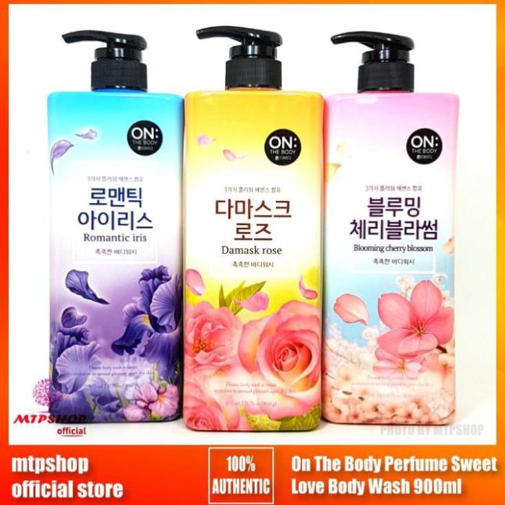 Sữa Tắm On The Body Perfume Sweet Love Body Wash 900ml (shopmh59)