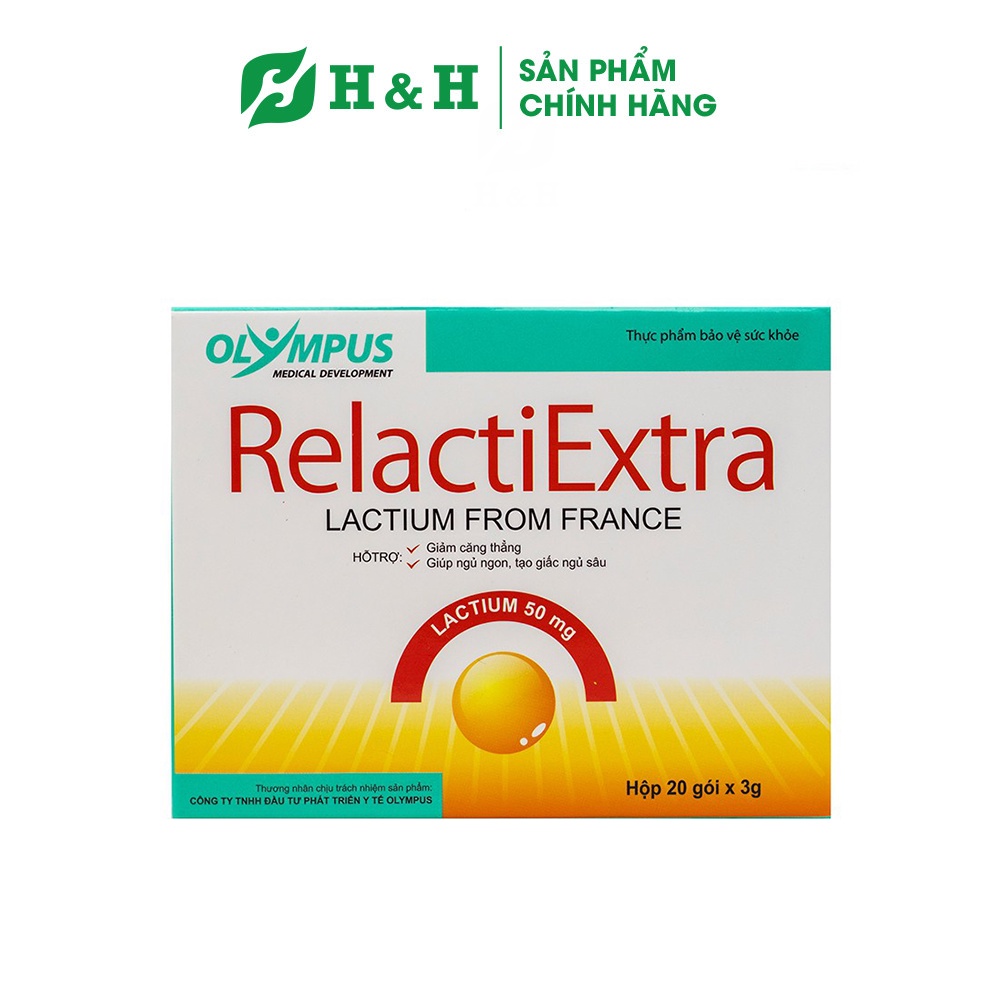 Cốm Relacti Extra  – Giảm cân thẳng, giúp ngủ ngon và tạo giấc ngủ sâu