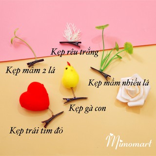 [SIÊU RẺ]]Kẹp tóc trên đầu cute nhiều mẫu