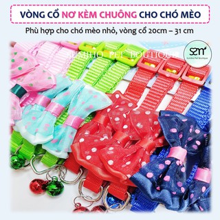 Vòng cổ cho chó mèo thú cưng (vòng chuông, vòng yếm, dây dắt)