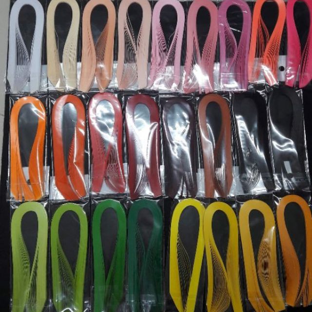 Giấy sợi quilling, giấy xoắn đủ các kích thước