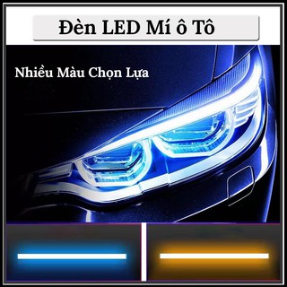 Bộ 2 Dây Đèn Led Mí Ô Tô Tích Hợp Xi Nhan Nháy Đuổi Silicon Chống Nước