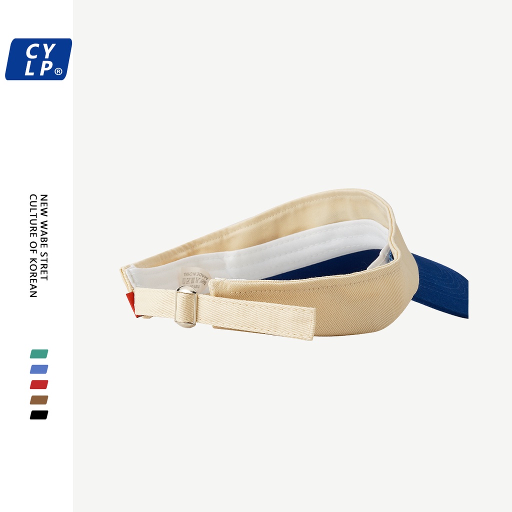 Nón Lưỡi Trai Hở Chóp Thêu Chữ Phong Cách Đường Phố Hàn Quốc Thời Trang Mùa Hè Dành Cho Nữ