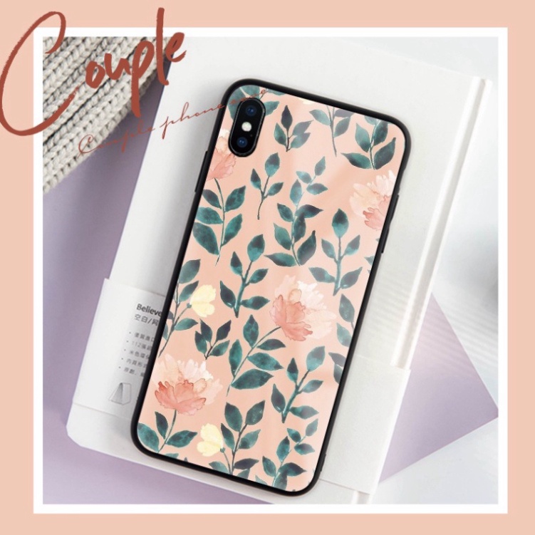 Ốp lưng iphone 6, 7, 8 Plus, X, XS, XR, XSMAX, 11, 11PRO, 11 PROMAX, 12, 13 PROMAX hình họa CAM BẰNG KÍNH PKVN