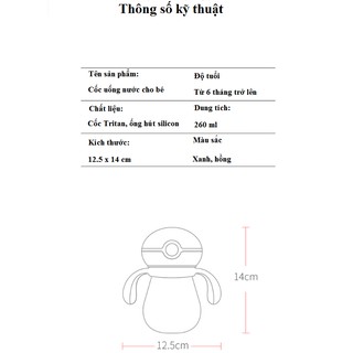 Bình tập uống nước cho bé DOUX BÉBÉ
