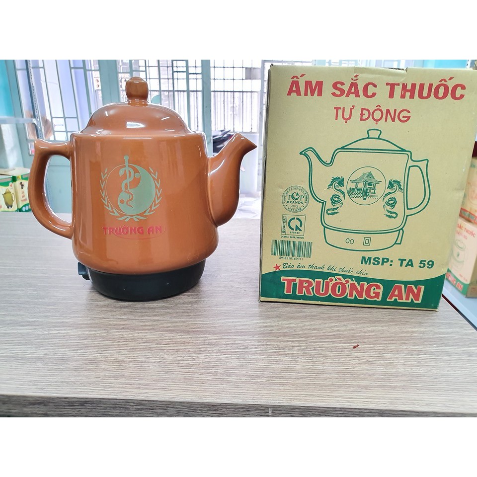 Ấm Sắc Thuốc Trường An TA59 màu nâu