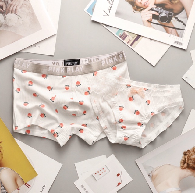 Quần lót cặp đôi nam và nữ cotton