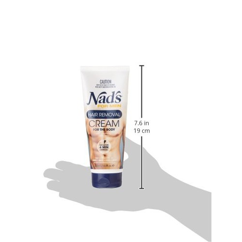 Kem tẩy lông cho nam NAD'S FOR MEN Hair Removal Cream 200ml | BigBuy360 - bigbuy360.vn