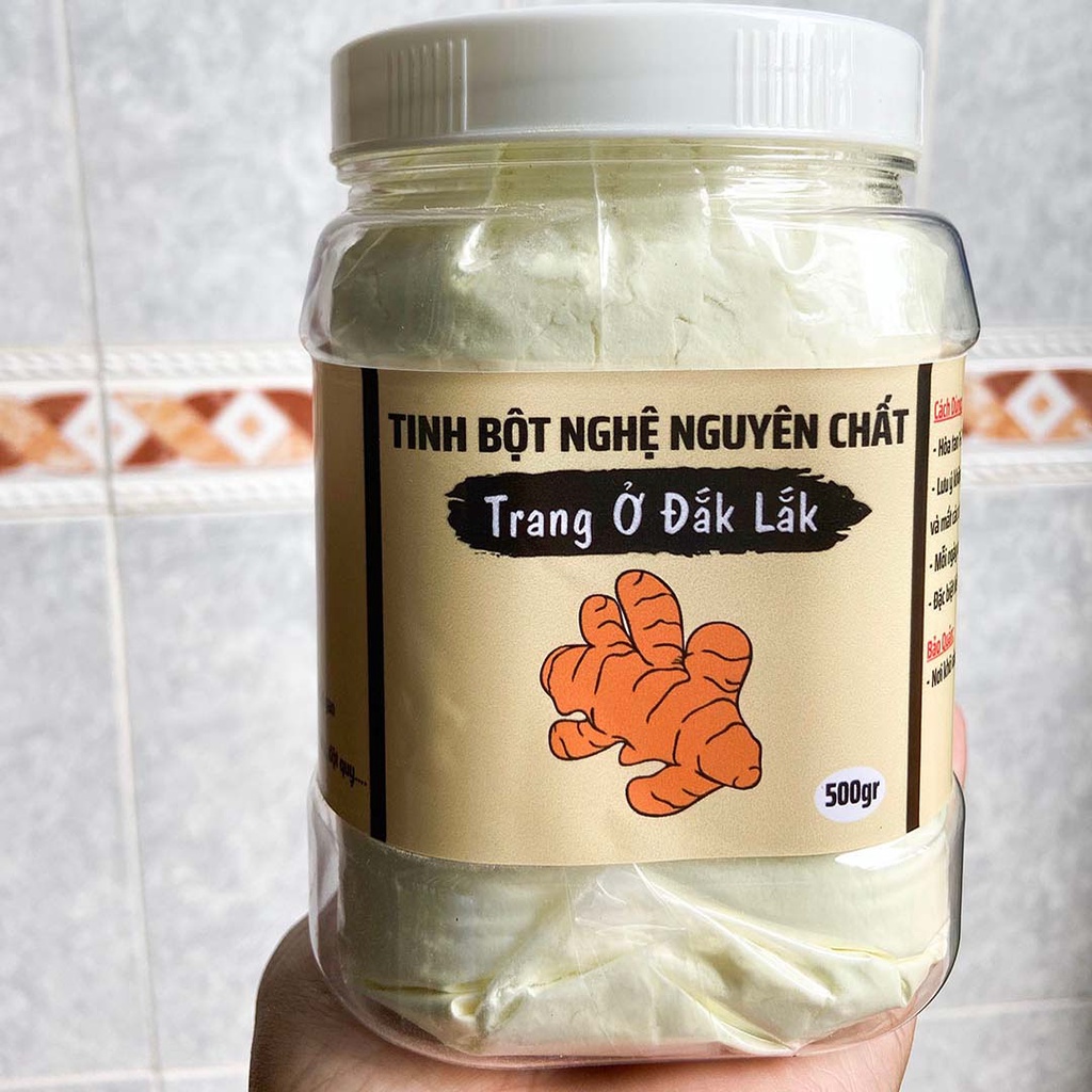 Tinh Bột Nghệ Đen Nguyên Chất Đắk Lắk Xịn 500g
