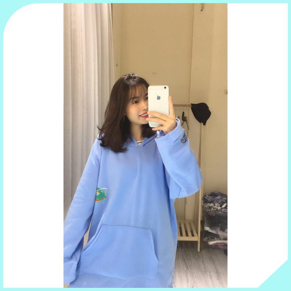 [Hàng Thu Đông] Áo Hoodie Nam Nữ Xanh Donut Chất Cotton Da Cá  Freesize | BigBuy360 - bigbuy360.vn