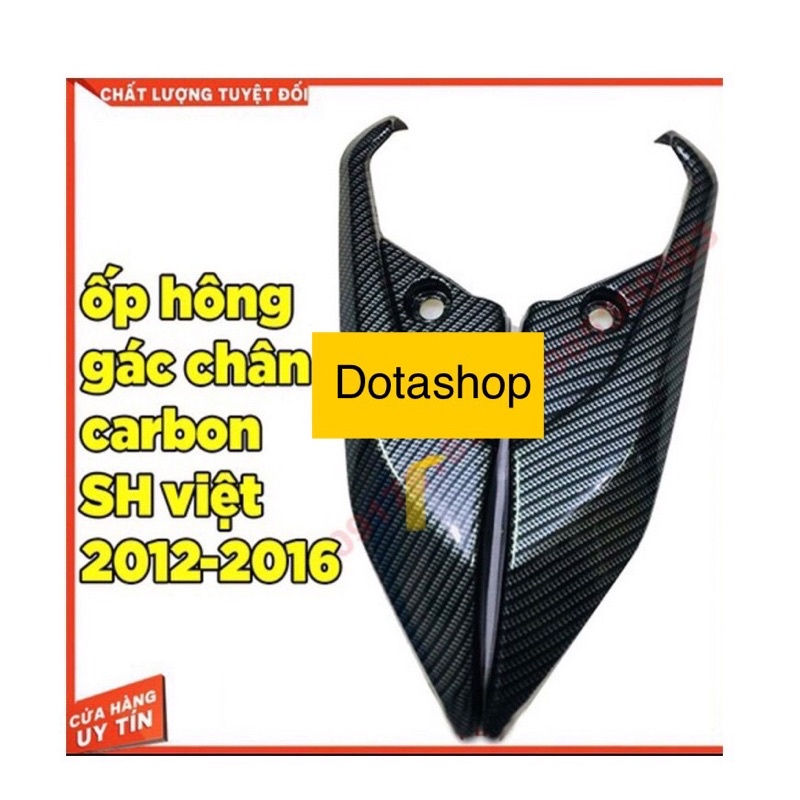 Ốp gác chân cacbon Sh 2012-2021 cực đẹp