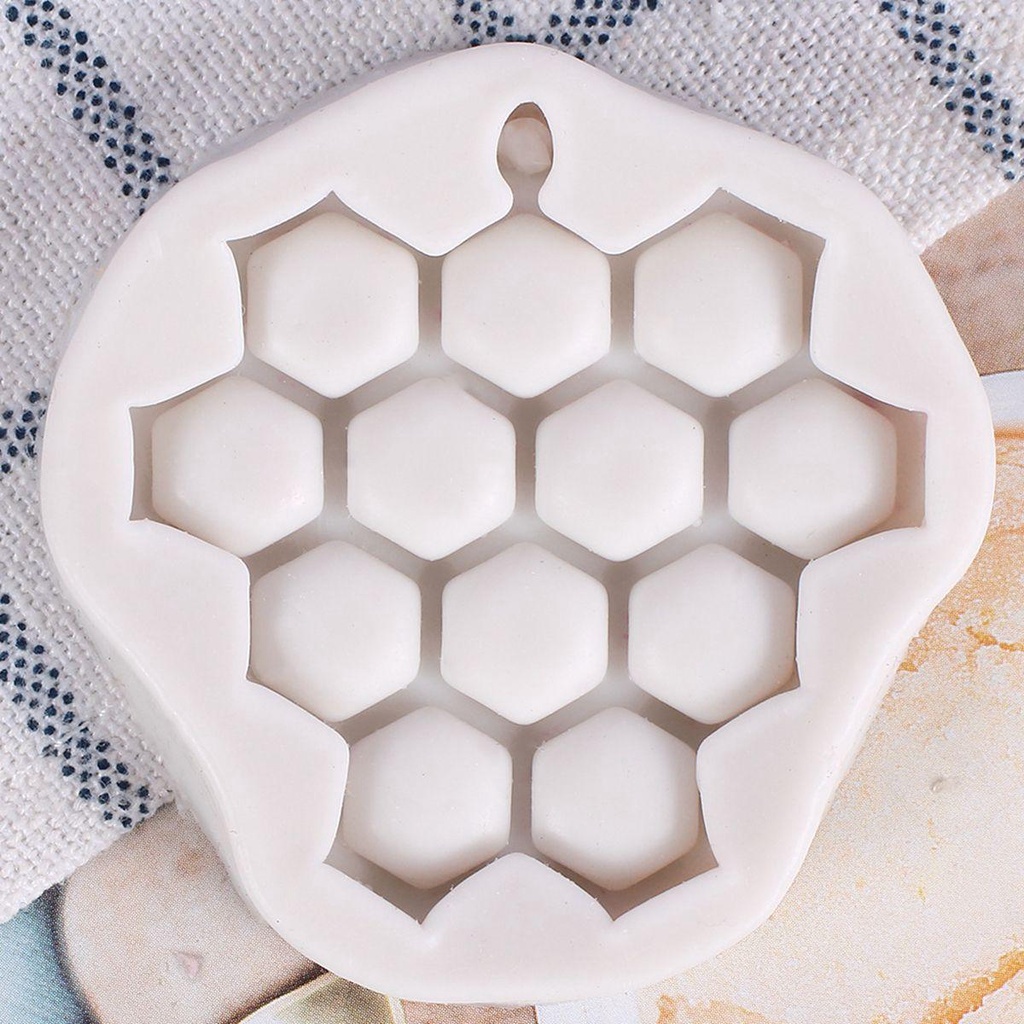 Khuôn Silicone Làm Bánh Hình Tổ Ong Độc Đáo