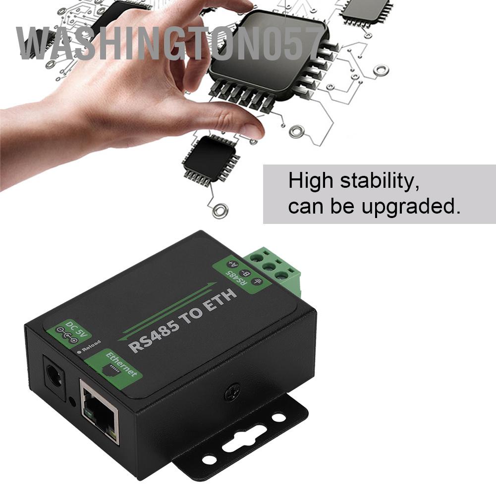 Thiết Bị Chuyển Đổi Mạng Lan Washington057 Waveshare RS485 Cortex-M0 Tốc Độ Cao (Phích Cắm US 100-240V)