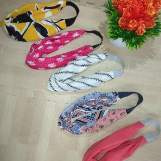 Băng đô vải hoạ tiết