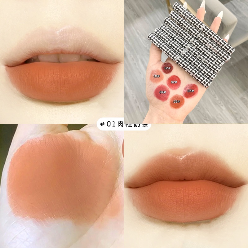 Son Môi Màu Nhung Lì Lâu Trôi Không Dính Cốc Và Kháng Nước Daimanpu