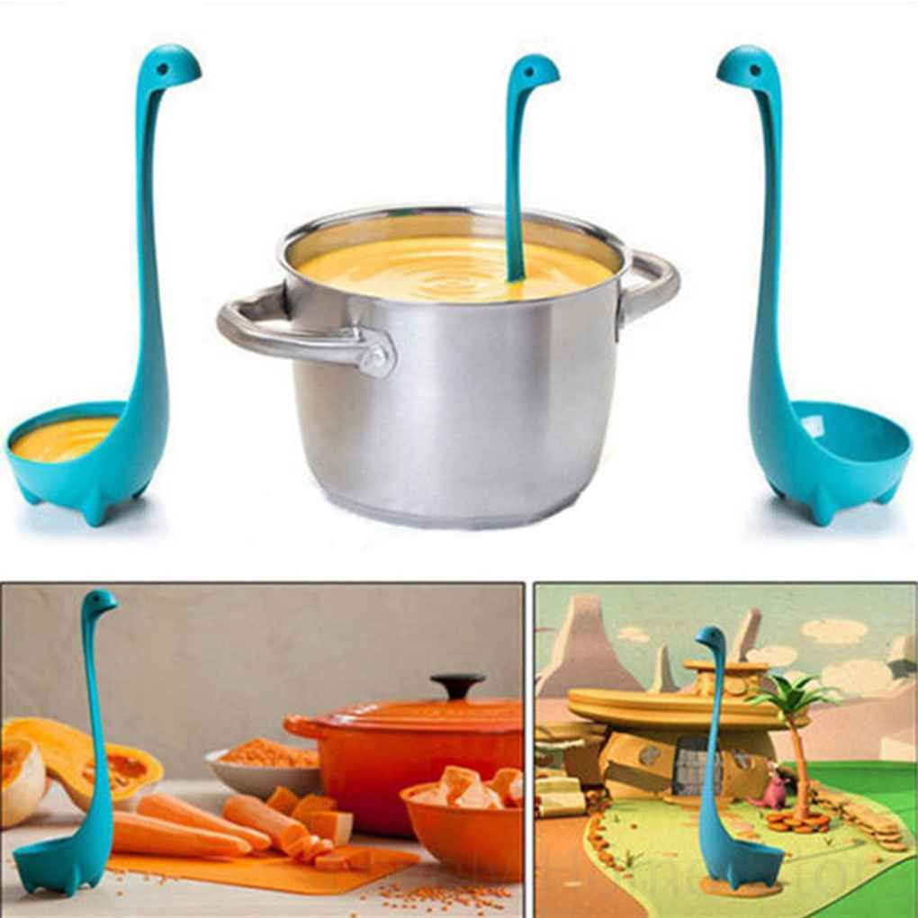 Muỗng Múc Canh Bằng Nhựa Dễ Thương Nhiều Màu Sắc Tùy Chọn
