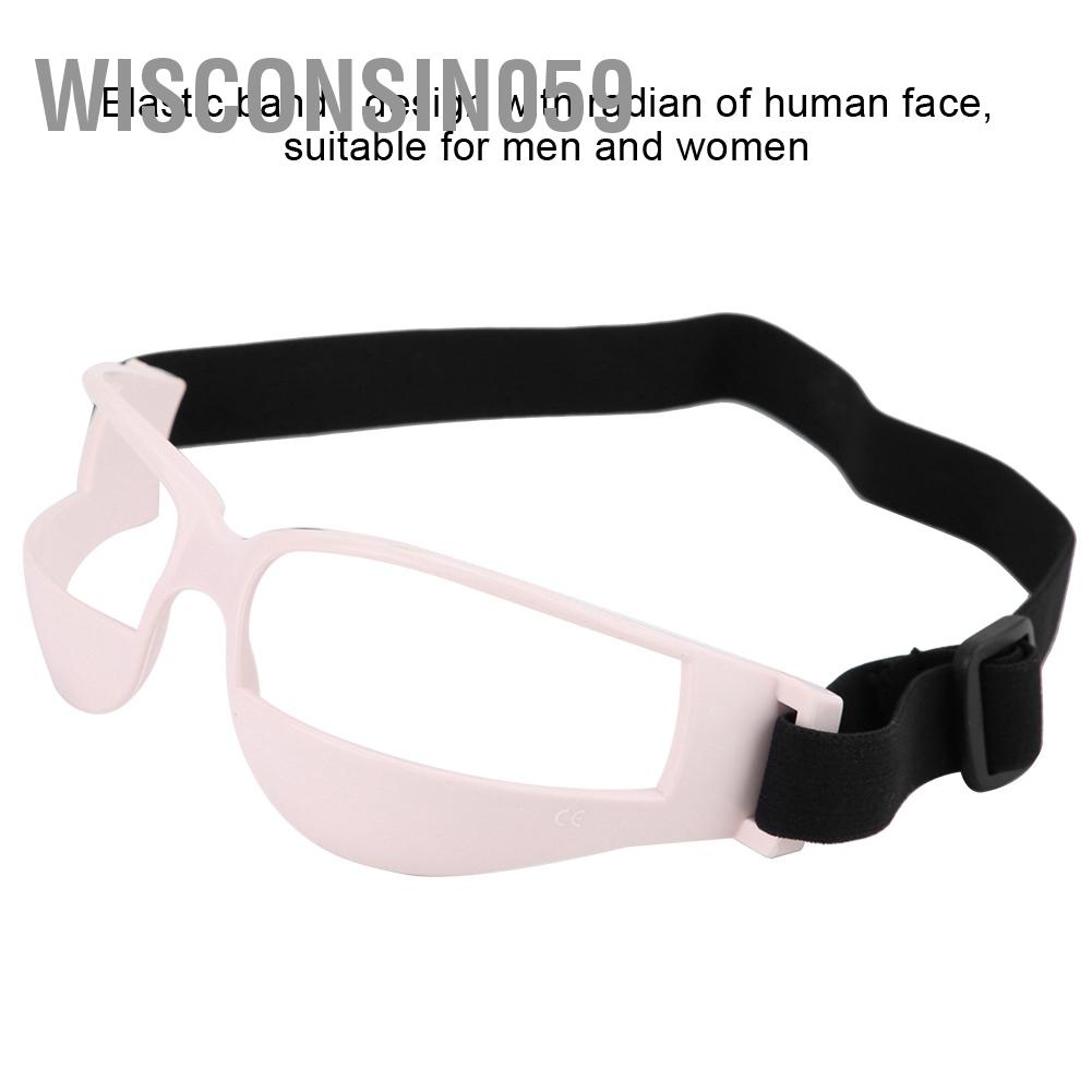 Wisconsin059 Basketball Dribbling Training Eyes Protection Glasses Outdoor Sports Goggles