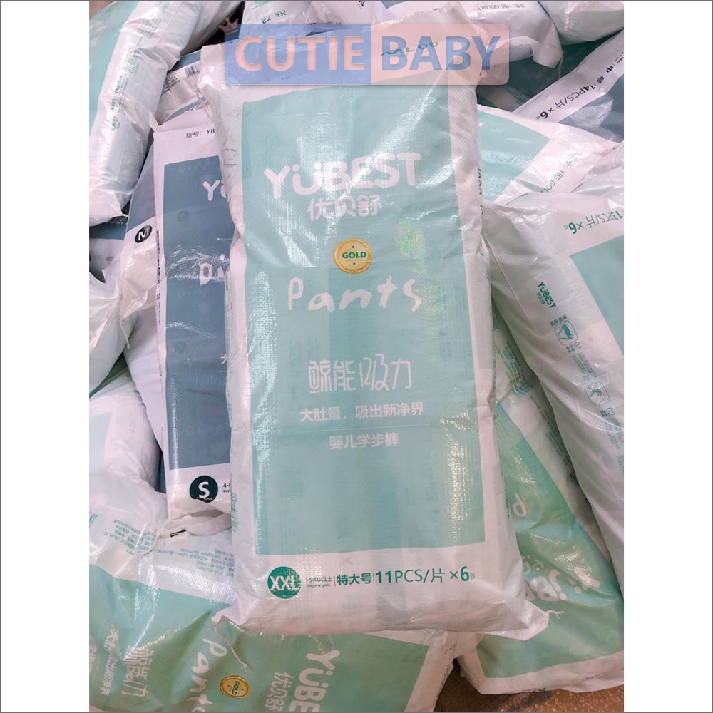 Bỉm Tã Yubest Gold Cao Cấp Đủ Size Quần/Dán S132, S90, M108, M84, L96, L78 Cho Bé, Trẻ Từ Sơ Sinh - CutieBaby
