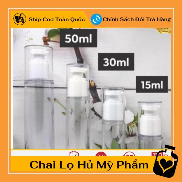 Chai Chiết Mĩ Phẩm ❤ TOP GIÁ RẺ ❤ Chai nhựa xịt giọt hút chân không 100ml chiết mỹ phẩm , phụ kiện du lịch