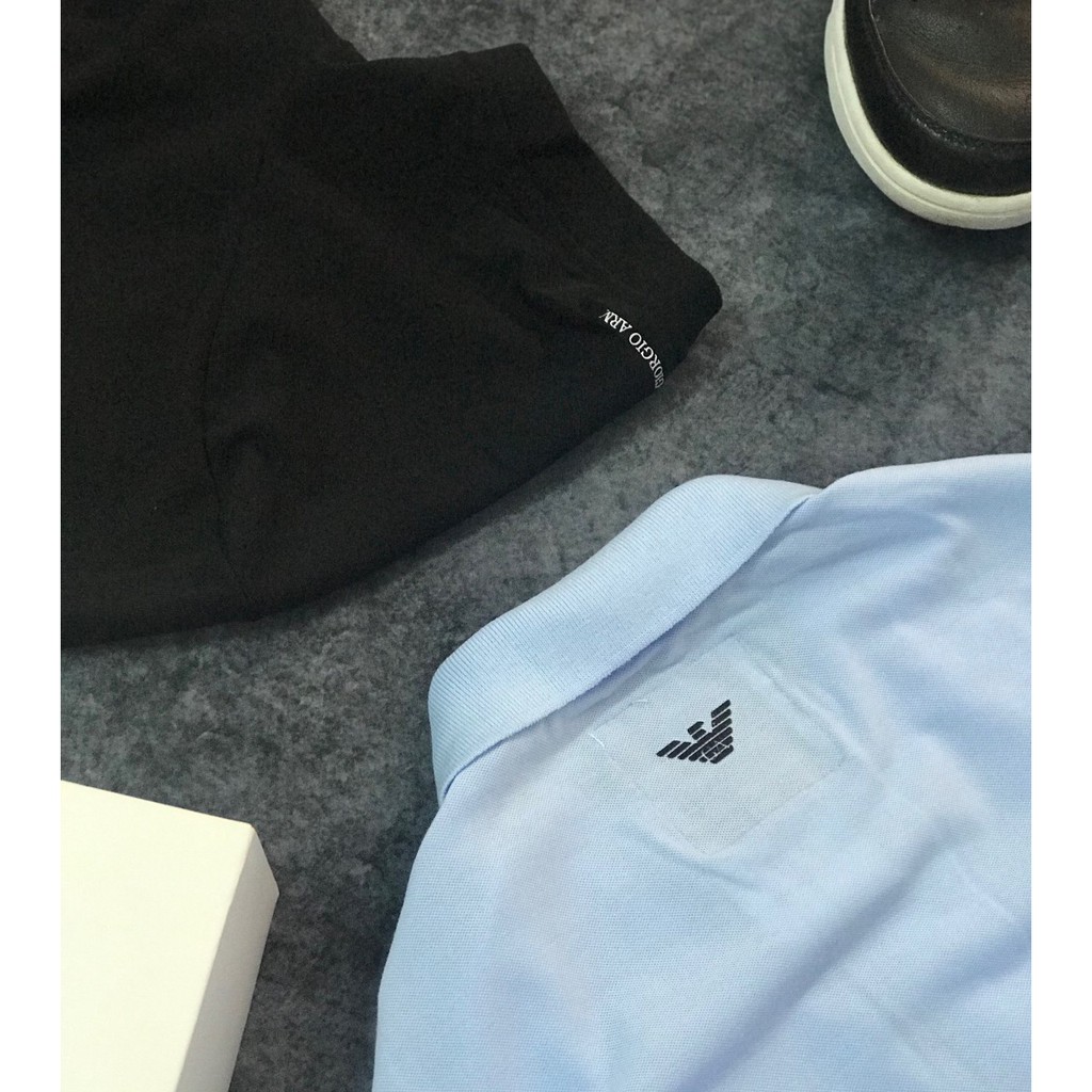 Áo thun nam có cổ Acquilia Exchange mẫu mới cao cấp cực đẹp ADBP011 | BigBuy360 - bigbuy360.vn