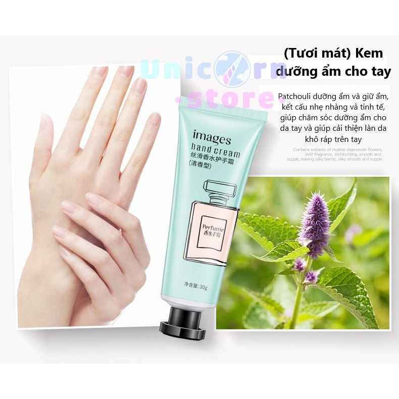 Kem Dưỡng Da Tay Images Hương Nước Hoa Cao Cấp Chống Khô 30g