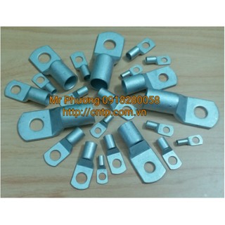 Đầu Cosse bít SC 16 lỗ 6 và lỗ 8: 16-(6-8): LOẠI 1 - DÀY: 50 cái/bịch