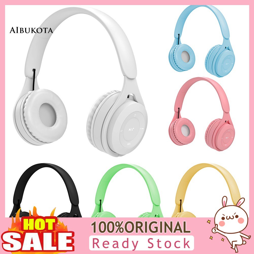 Tai Nghe Chụp Tai Aib.Ej_Y08 Kết Nối Bluetooth Âm Thanh Hifi Có Microphone | BigBuy360 - bigbuy360.vn