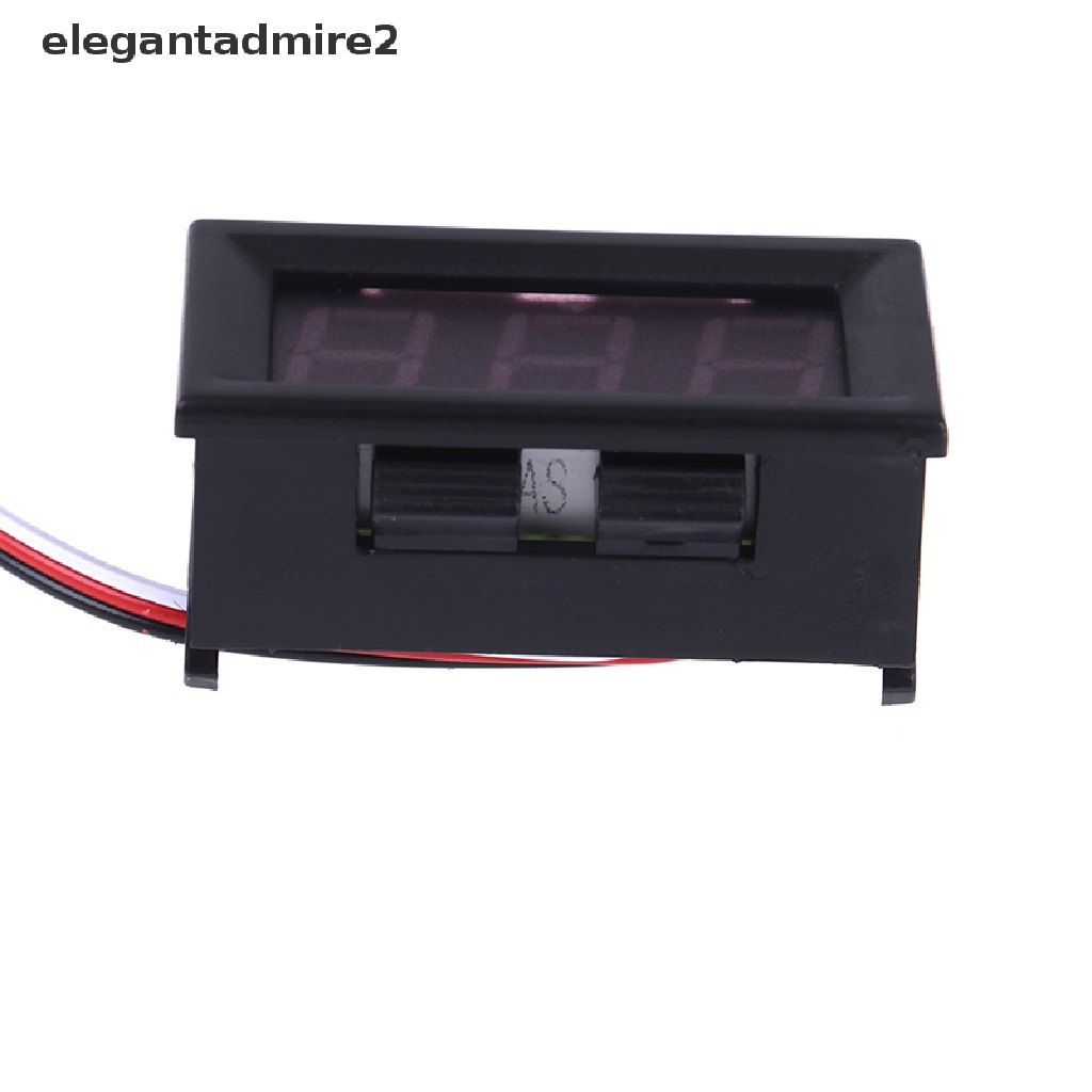 Vôn Kế Kỹ Thuật Số 3 Dây DC 0-30V Có Màn Hình LED Hiển Thị Cho Xe Hơi Động Cơ