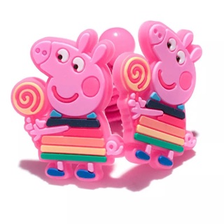 Cột tóc hình heo peppa xinh xắn