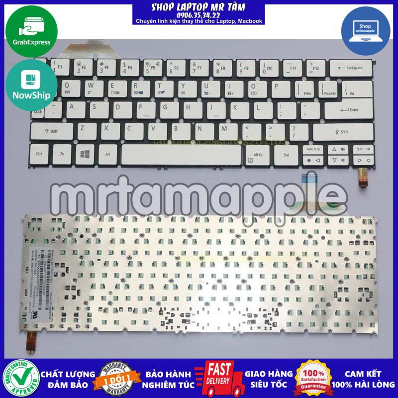 (KEYBOARD) BÀN PHÍM LAPTOP ACER S7-391 dùng cho Aspire S7 S7-391, S7-392 &lt;br&gt;(CÁP PHỤ NẰM Ở GÓC)