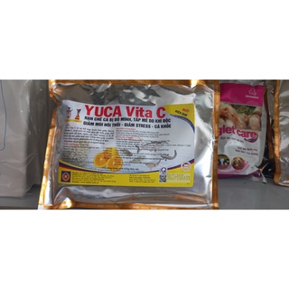 Sando yuca vit c. hấp thu khí độc, cá đỏ mình. nổi đầu. 1kg