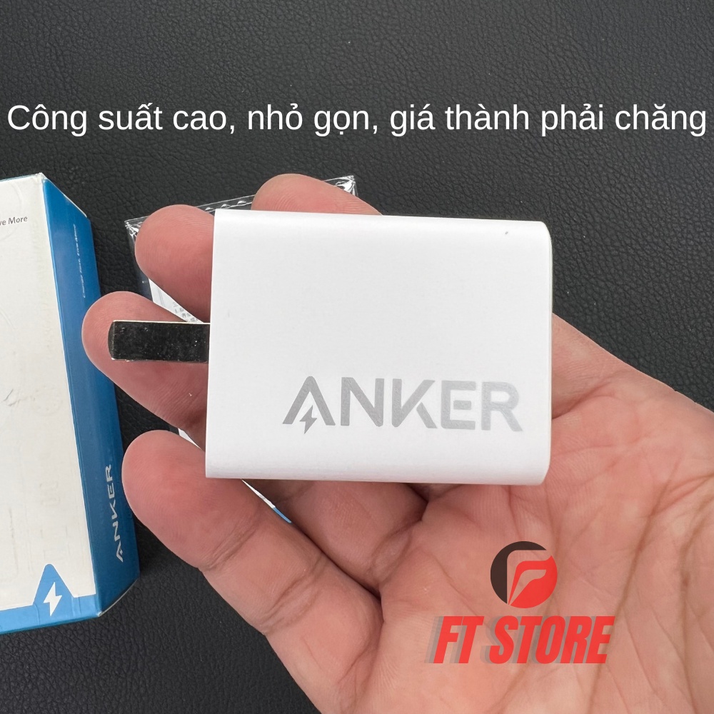 [GIAO HỎA TỐC] Củ Sạc Anker PowerPort 3 65W IQ 3.0 và PD/PPS - A2718 BH12TH