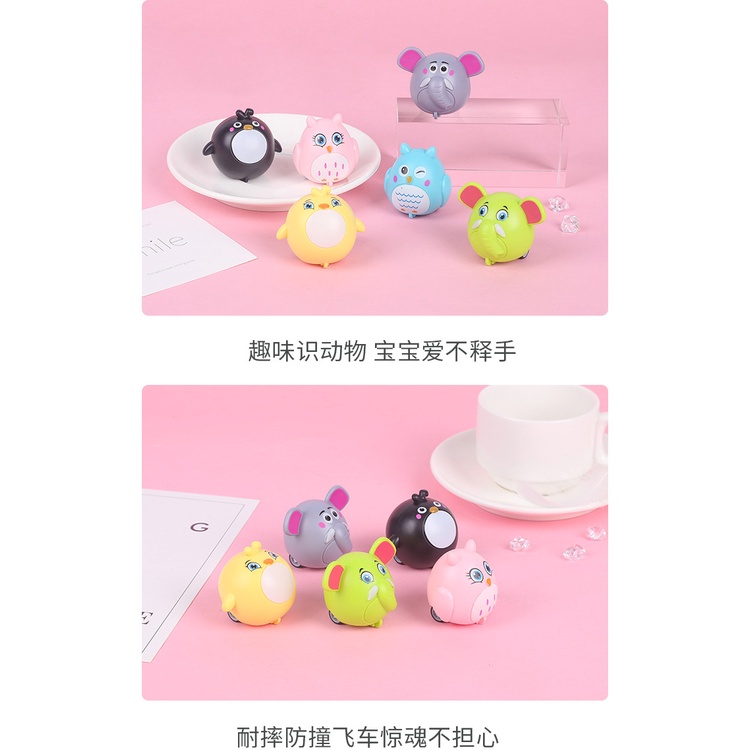 Đồ chơi kéo đẩy BORAMMY hình động vật hoạt hình chống sốc cho trẻ em