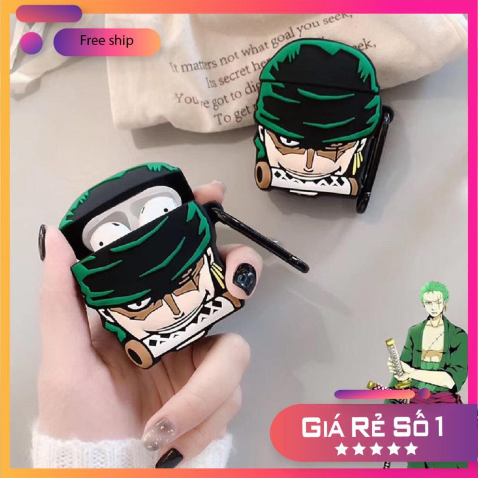 VỎ BỌC AIRPODS MODEL ZORO - ONE PIECE Cho Case Tai Nghe Không Dây Airpods 1/ 2/ i12 - Châts Case Store