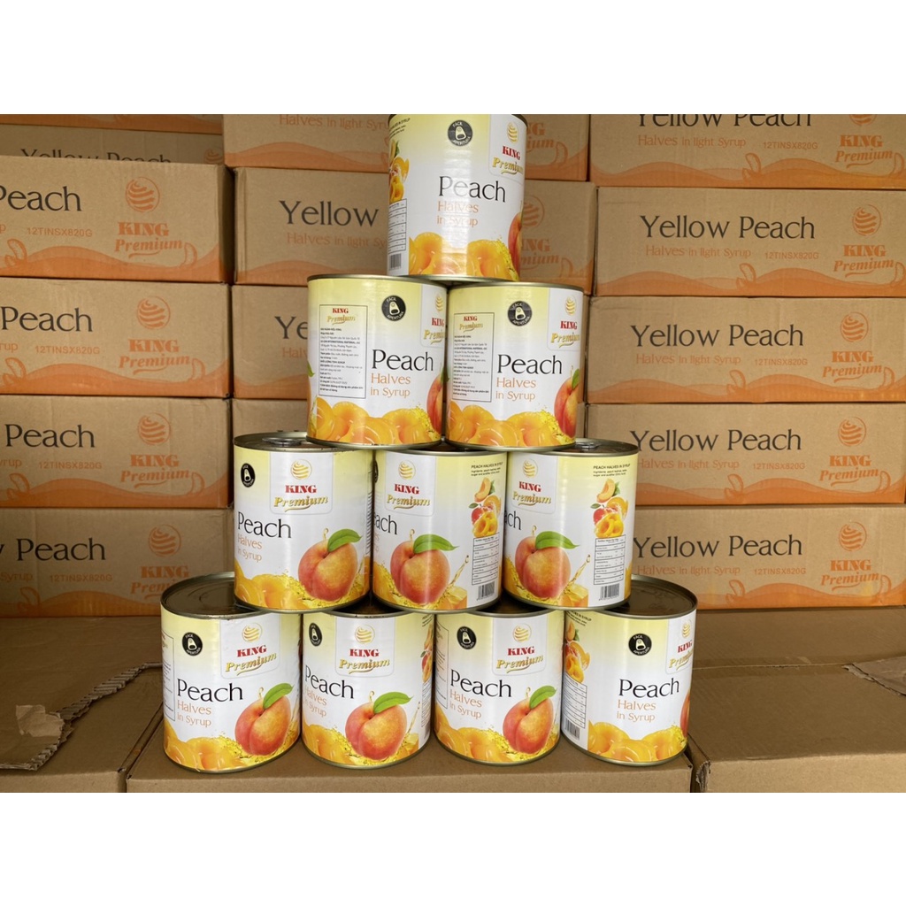 Đào Ngâm KING Premium 820gr - SP108739