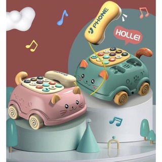 Đồ chơi điện thoại hình xe hơi đáng yêu cho bé