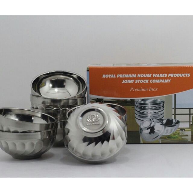 Bát ăn cơm inox 2 lớp chống nóng